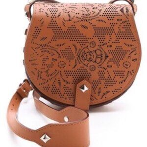 NWOT Rebecca Minkoff Skylar Laser Cut Studded Crossbody